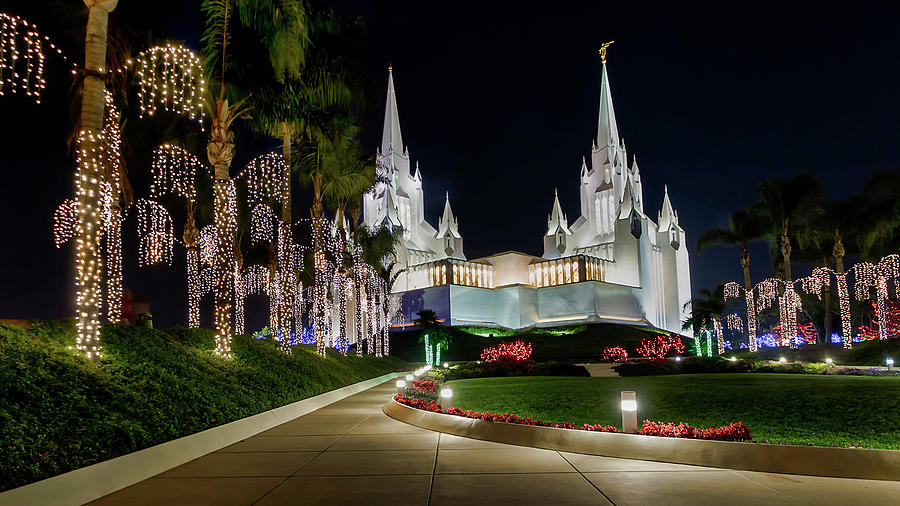 Christmas at the Temple Photograph by American Landscapes