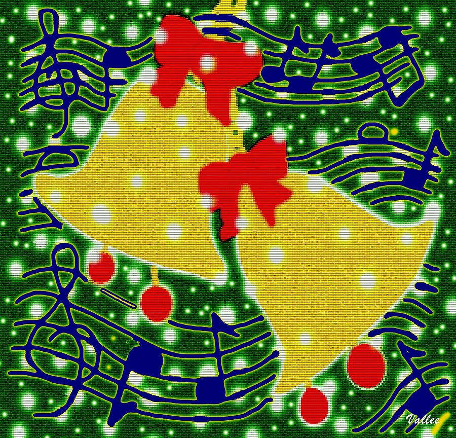 Christmas Bells Digital Art by Vallee Johnson