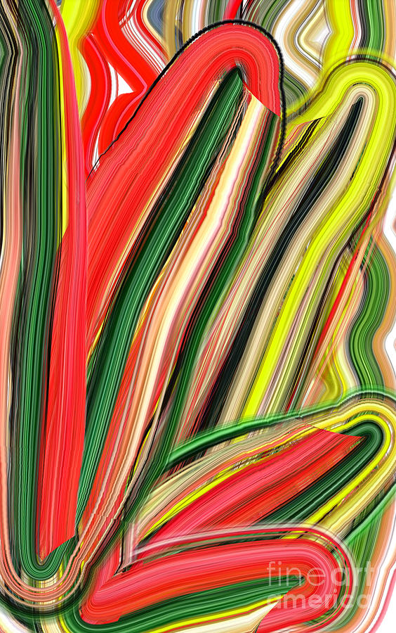 Christmas Cactus Digital Art by Scott S Baker