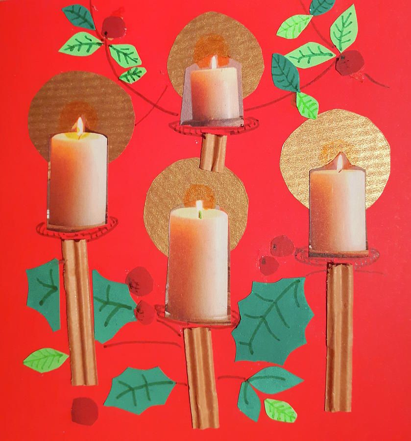 By candle light Painting by Carolina Prieto Moreno