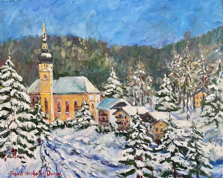 Christmas Card 2021 Painting by Ingrid Dohm
