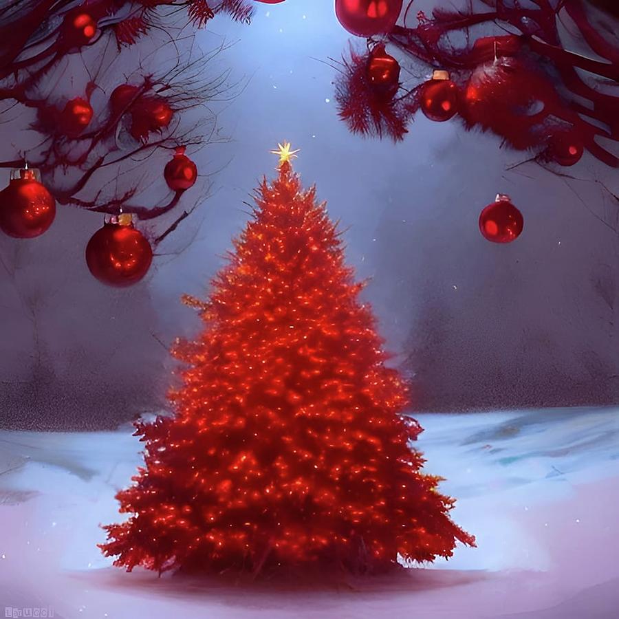 Christmas Card No.15 Digital Art by Fred Larucci