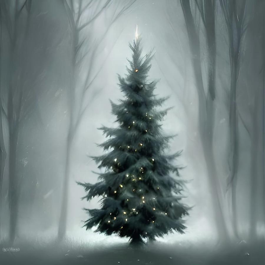 Christmas Card No.19 Digital Art by Fred Larucci