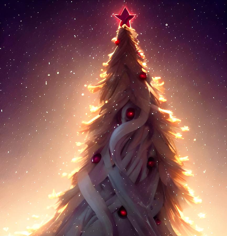 Christmas Card No.40 Digital Art by Fred Larucci