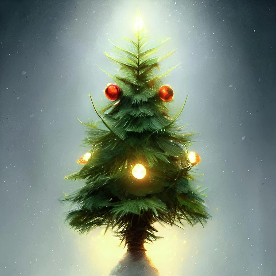 Christmas Card No.48 Digital Art by Fred Larucci