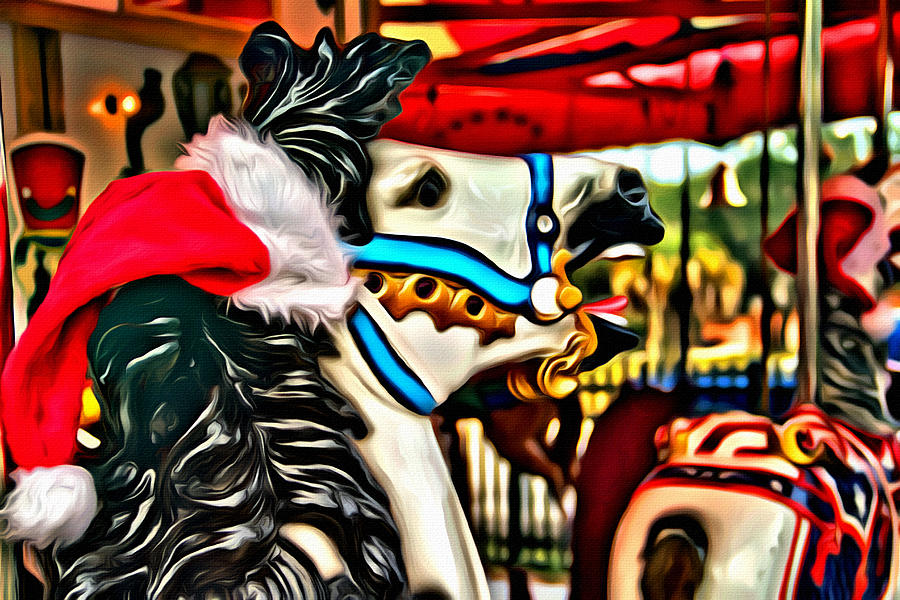 Christmas Carousel Photograph by Alice Gipson Christmas Carousel Photograph by Alice Gipson