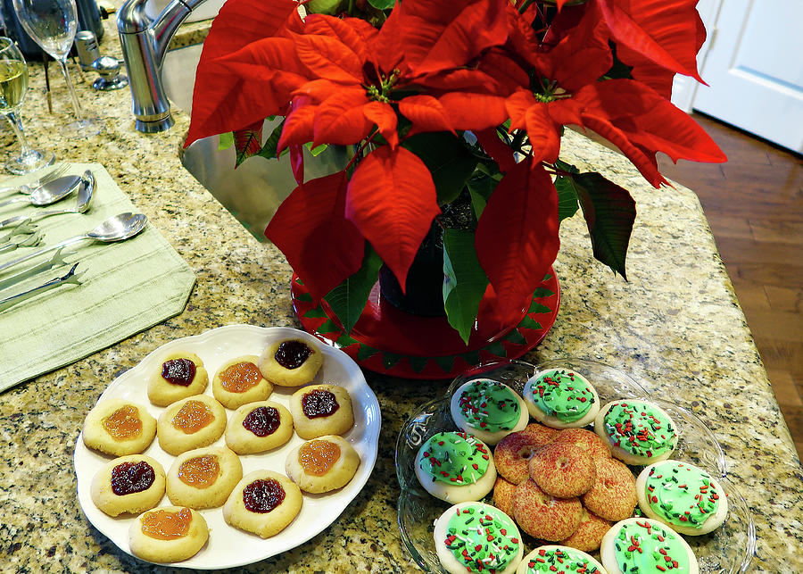 Christmas Photograph - Christmas Cookies by Connie Fox