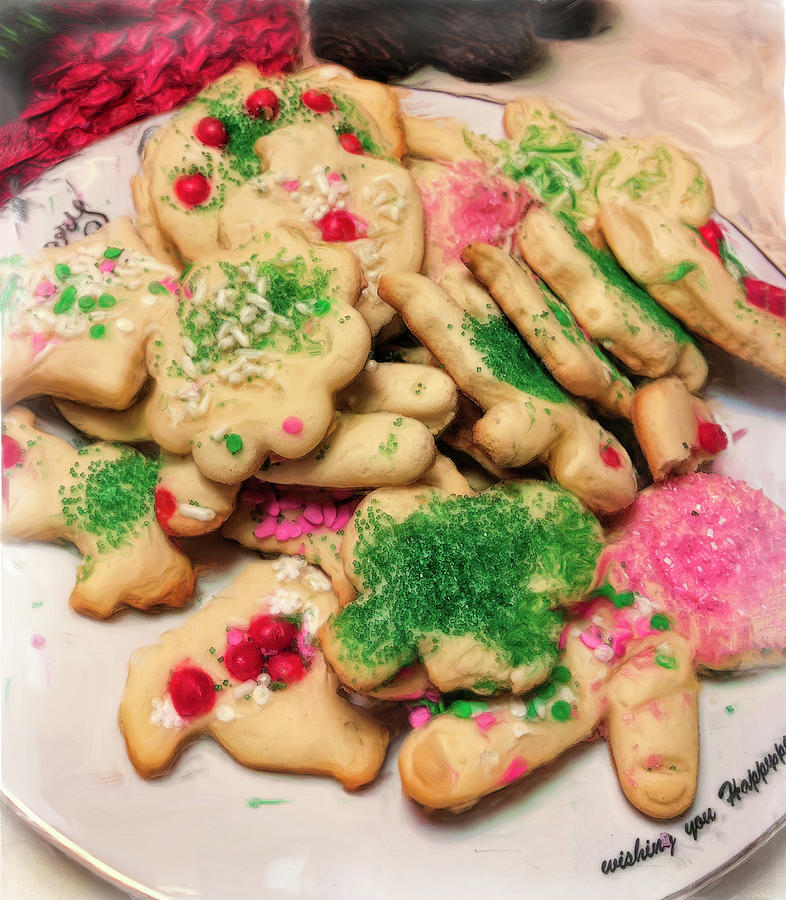 Christmas Cookies Photograph by Cordia Murphy