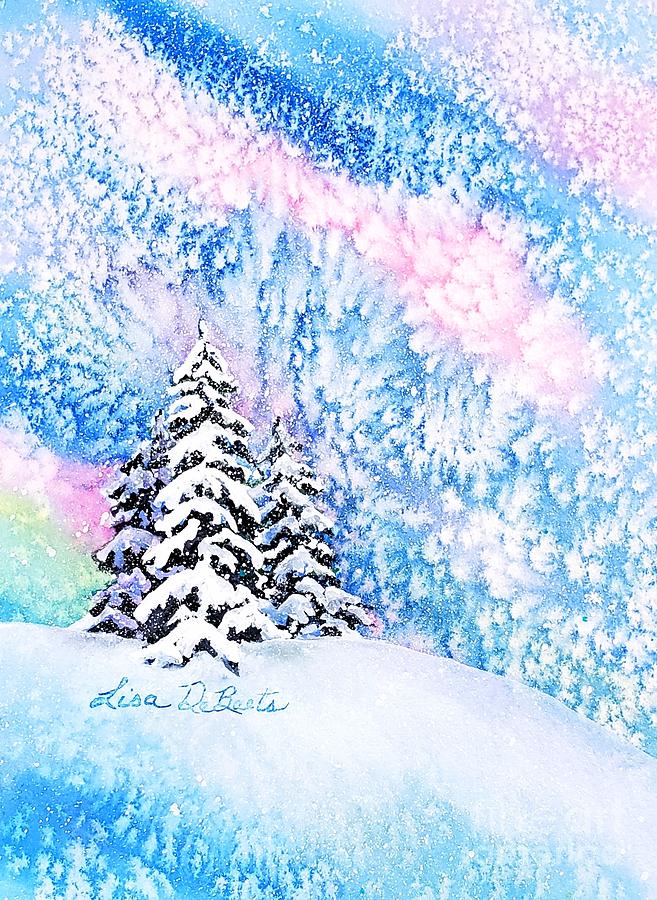 Christmas Delight Painting by Lisa Debaets