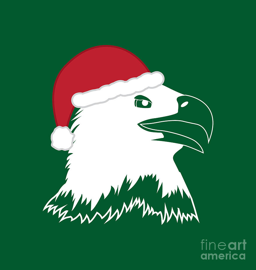Christmas Eagle Digital Art