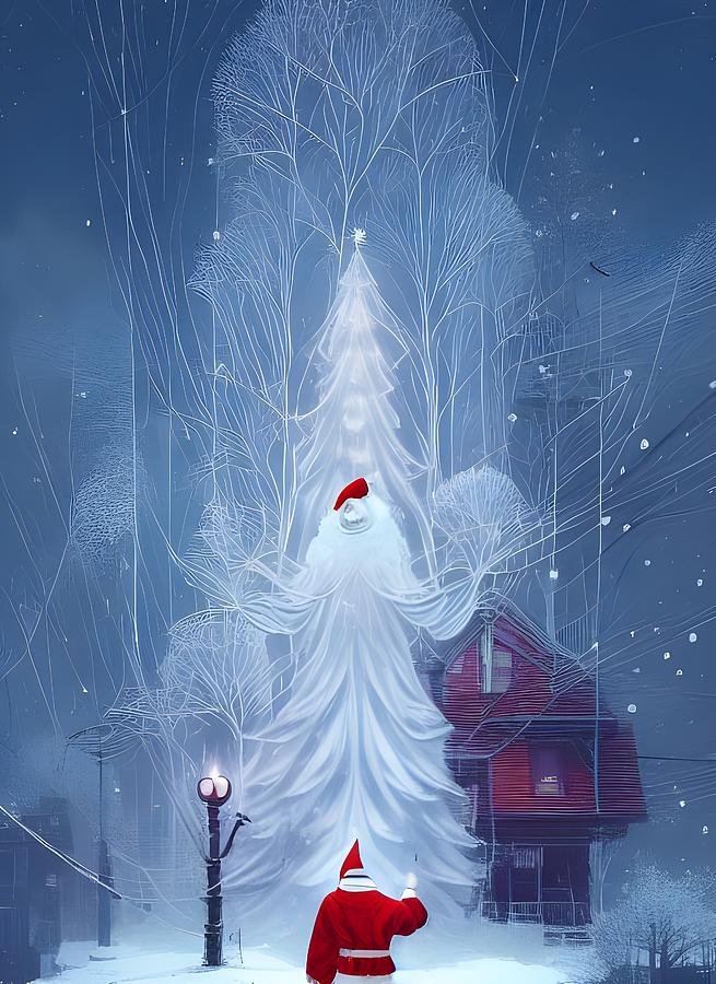 Christmas Elf Digital Art by Beverly Read