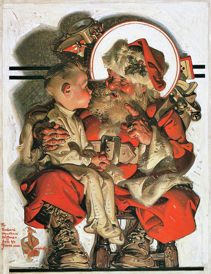 Christmas Eve - Digital Remastered Edition Painting by Joseph Christian Leyendecker