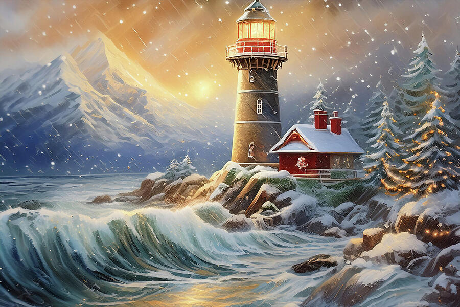 Winter Photograph - Christmas Eve by Pete Federico Winter Photograph - Christmas Eve by Pete Federico