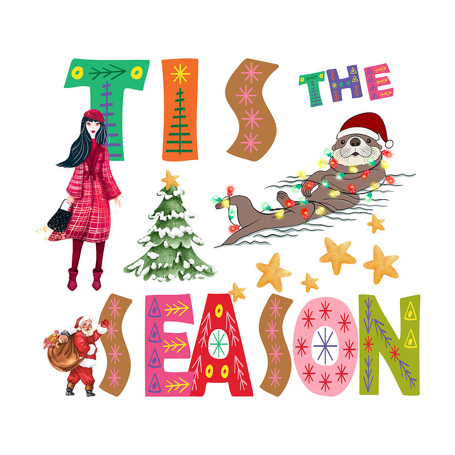 Christmas Fun - Tis the Season Digital Art by Bob Pardue