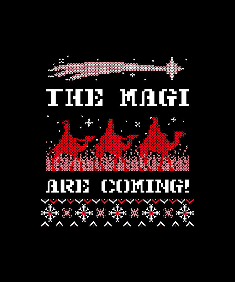 Christmas Gifts - The Magi Are Coming Digital Art by Caterina Christakos