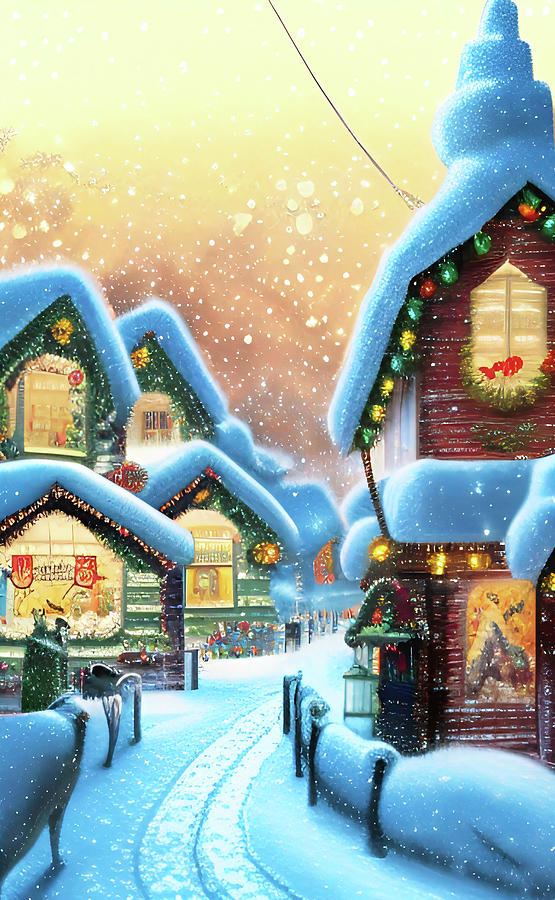Christmas Gold Digital Art by Andreas Thust