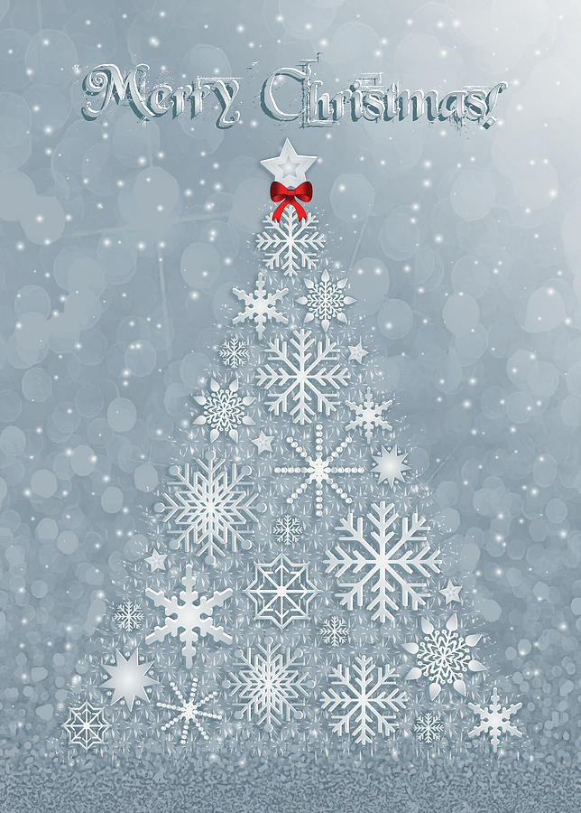 Christmas Holiday Greeting Card Digital Art by Serena King
