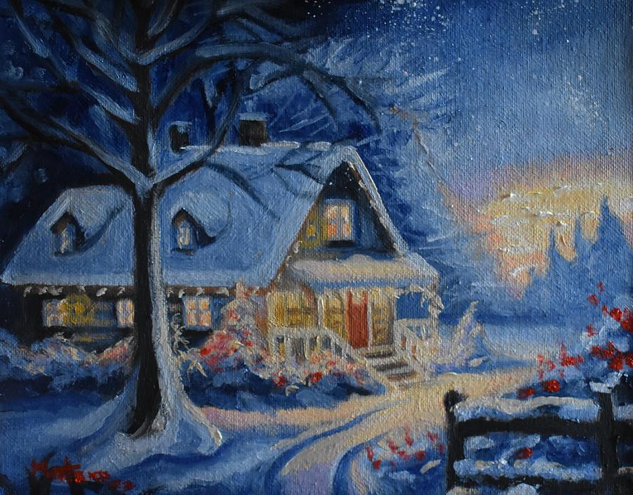 Christmas Home Painting