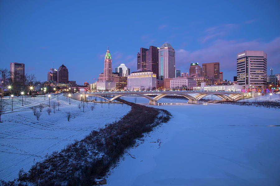 Christmas in Columbus Photograph by Charlie Jones