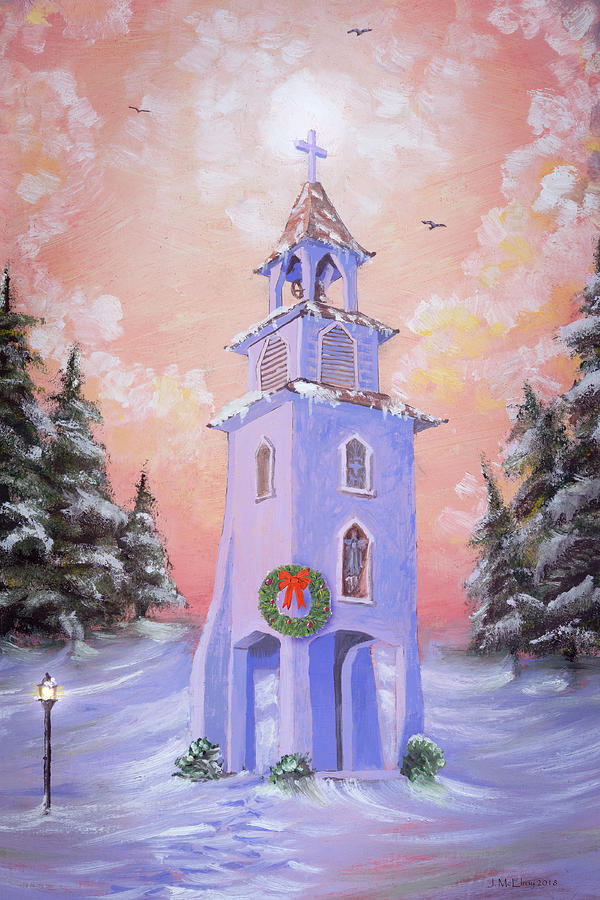 Christmas in Ignacio Painting by Jerry McElroy