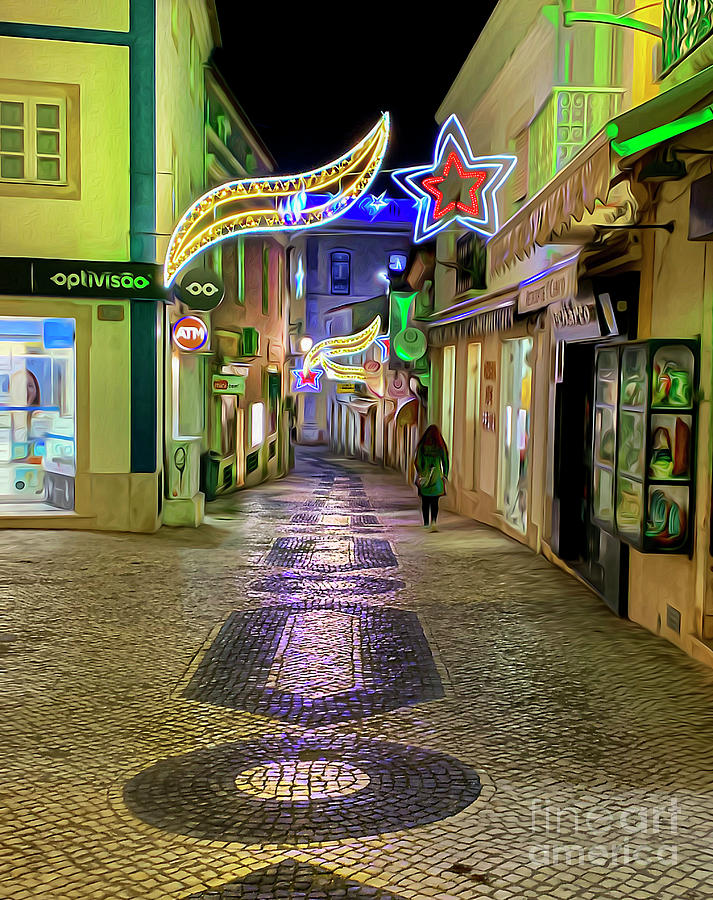 Christmas in Lagos, Portugal. Photograph by Paul Gerace Pixels