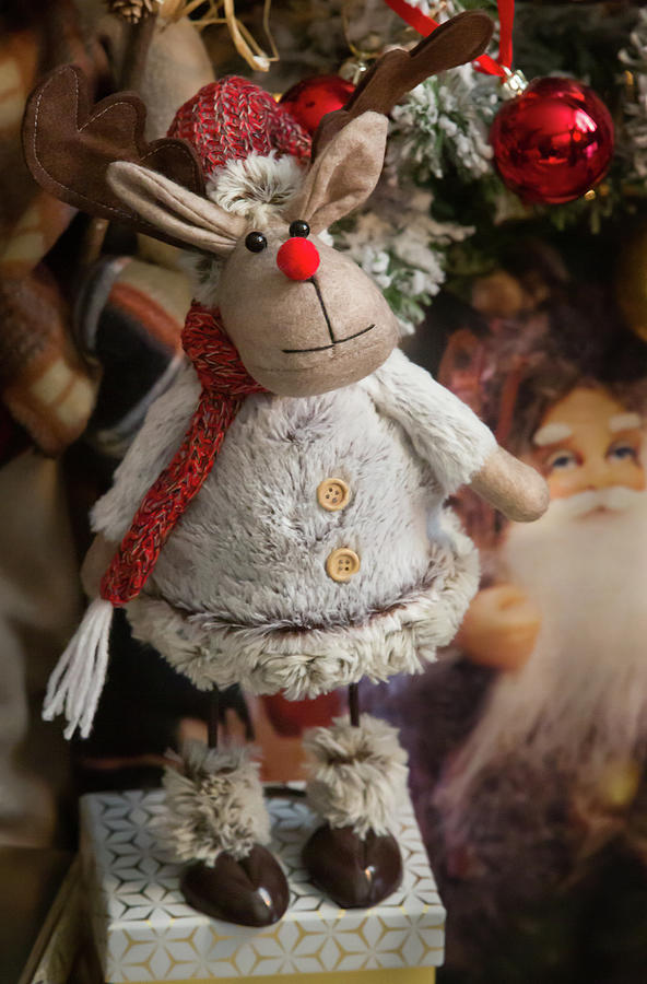 Christmas in Paris - Reindeer Photograph by Bellanda