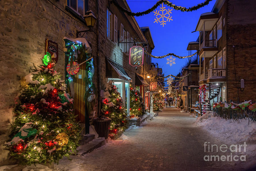 Christmas in Quebec City by Jola Martysz Christmas in Quebec City by Jola Martysz