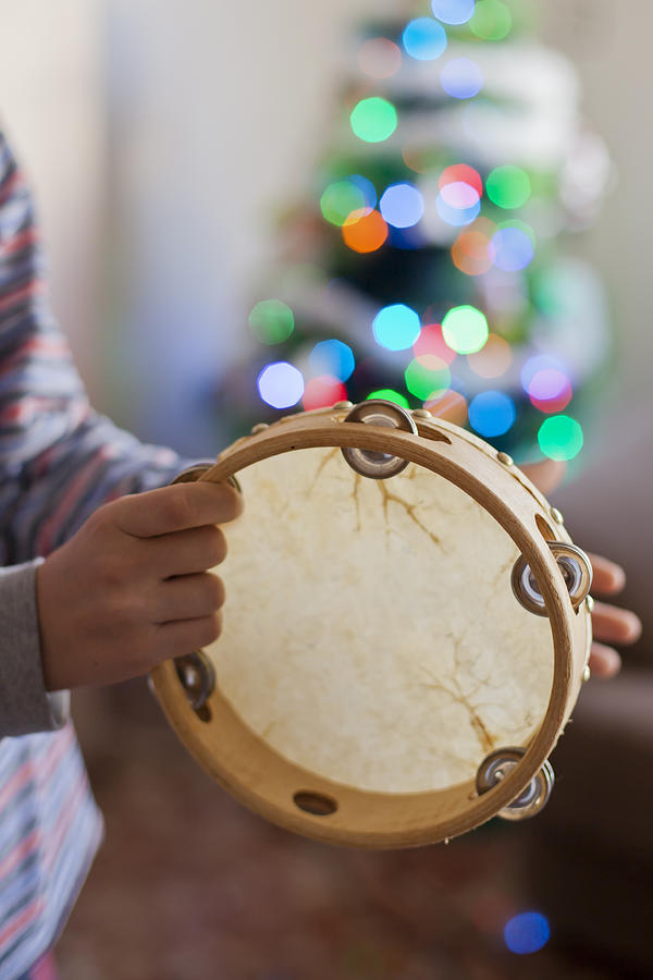 Christmas in Spain. Tambourine Photograph by Juana Mari Moya