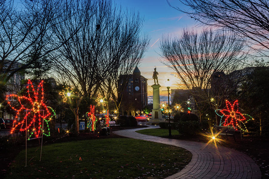 Christmas in Spartanburg Photograph by Teresa Solesbee