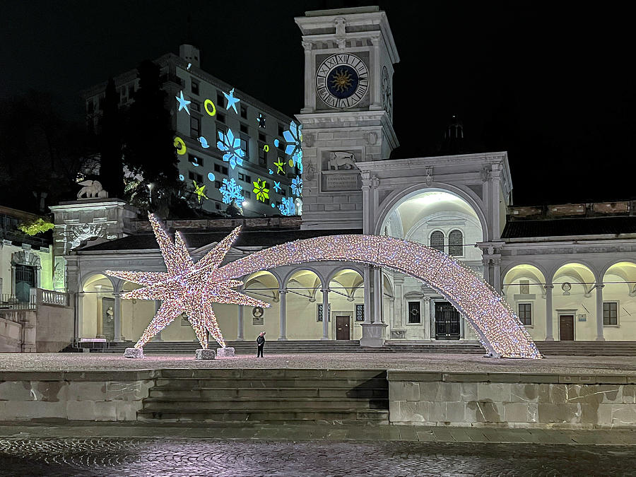 Christmas in Udine 2022 Photograph by Wolfgang Stocker