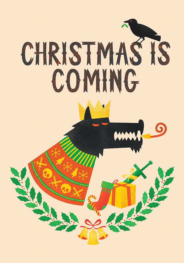 Christmas is coming Poster hipster Painting by Mason Danielle  Pixels