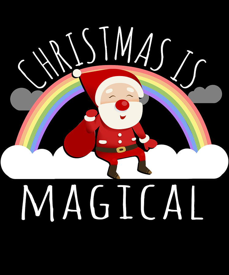 Christmas Is Magical Digital Art by Flippin Sweet Gear