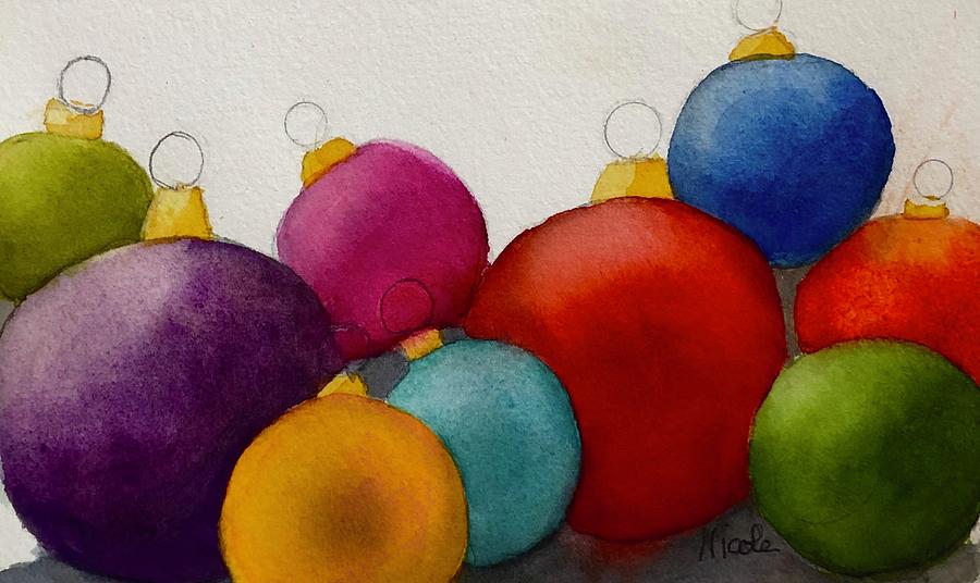 Christmas Jewels Painting