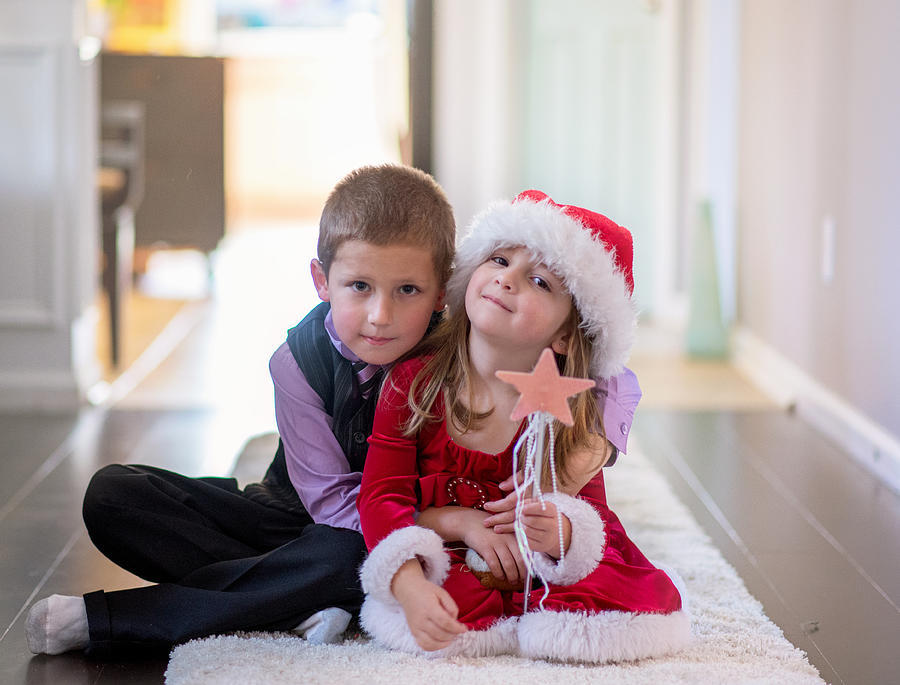 Christmas Kids Photograph by Natasha Sioss