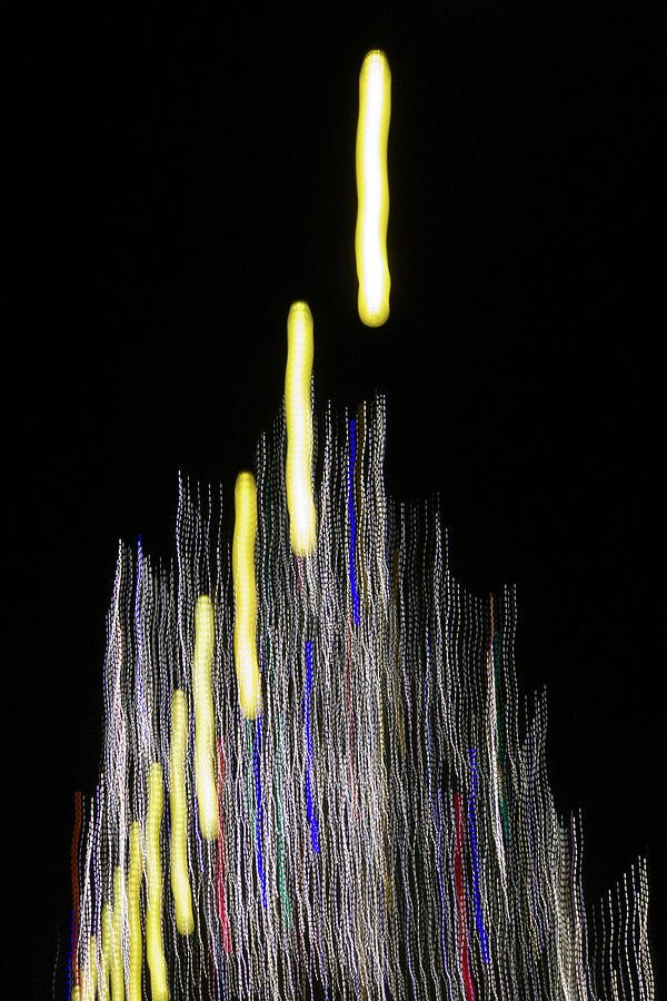 Christmas Light in Motion Photograph by Alexander Kunz