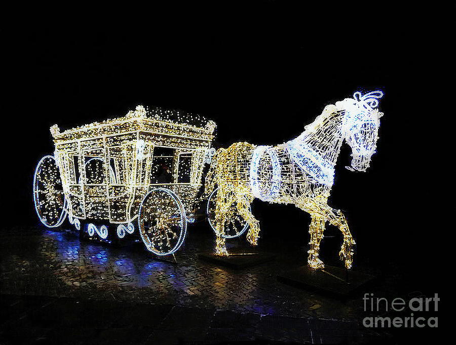 Christmas Lights Digital Art by Jerzy Czyz