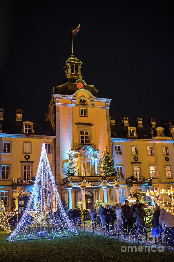 Christmas Magic At Bueckeburg Castle Photograph by Eva Lechner