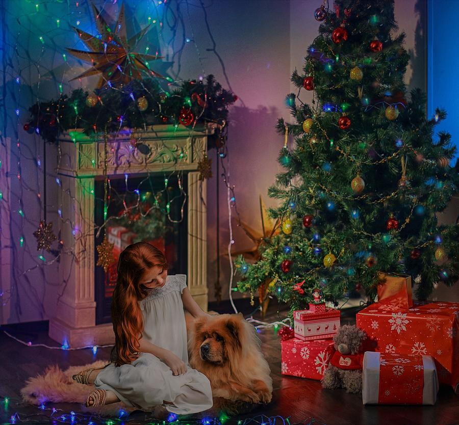 Christmas Digital Art - Christmas Magic by Julie Grace