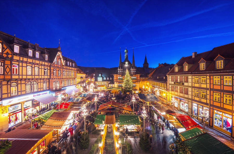 Christmas Market Wernigerode Photograph by Juergen Sack