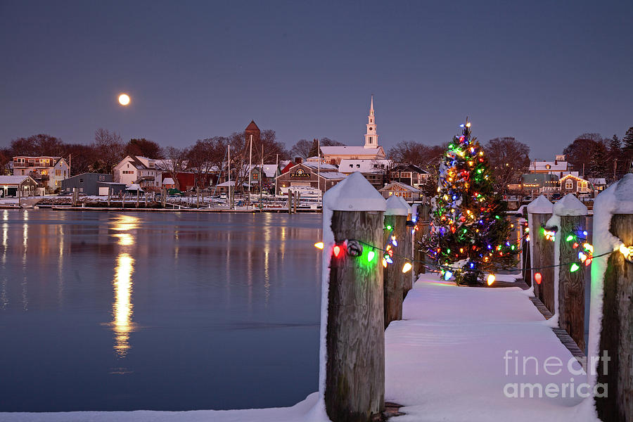 Christmas Moon 2 Photograph by Butch Lombardi