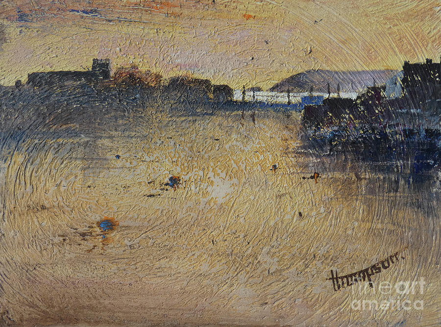 Christmas Morn, Dungarvan Quay Painting by Keith Thompson