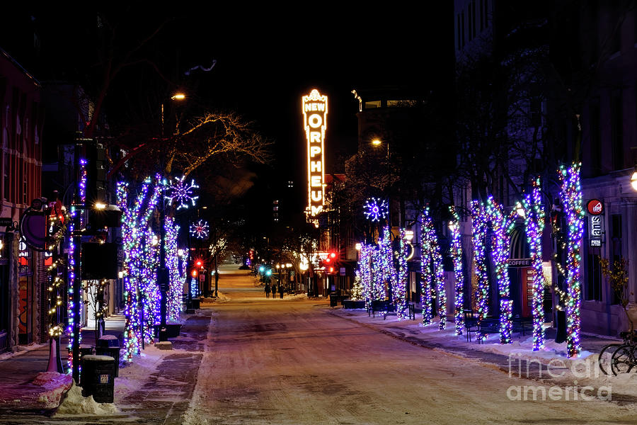 Christmas on State Street Photograph by Natural Focal Point Photography