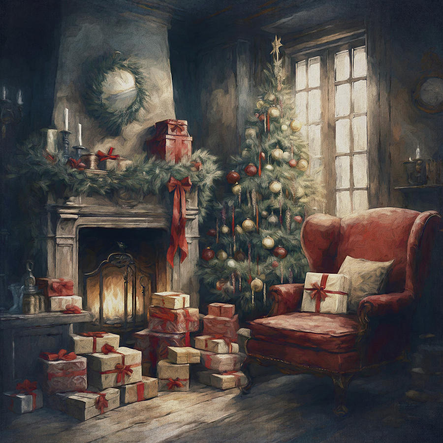 Christmas Memories Digital Art by Maria Angelica Maira