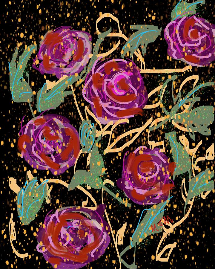 Christmas Rose Digital Art by Mary Jane Mulholland