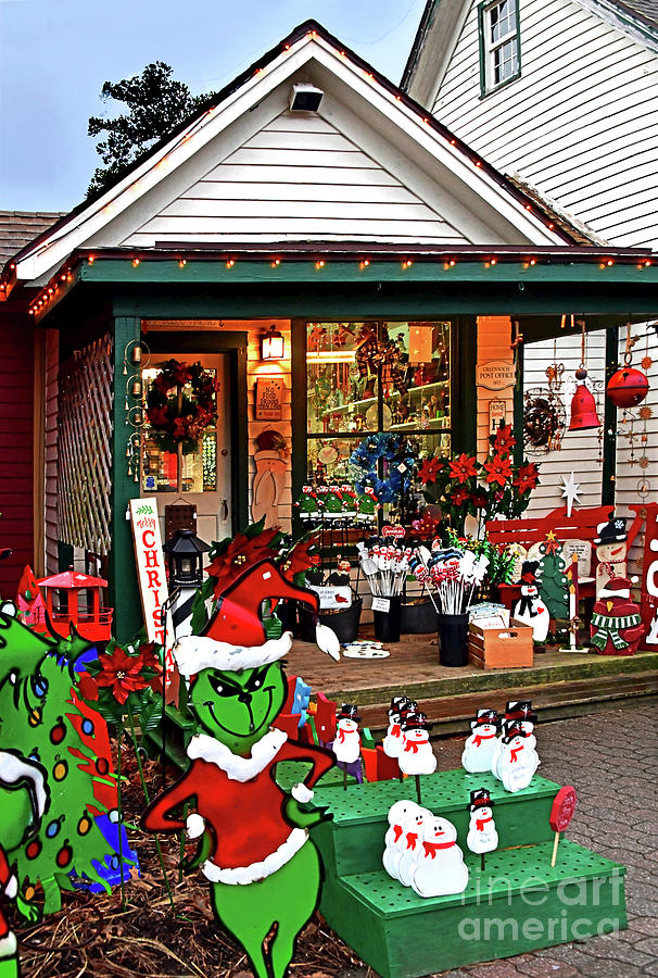 Christmas Time at Smithville Village NJ Photograph by Regina Geoghan