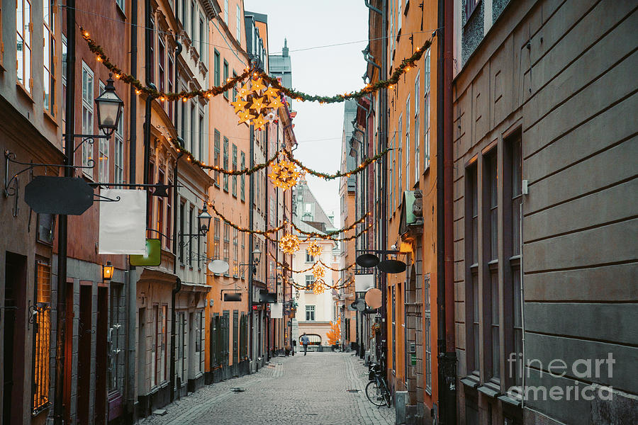 Christmas Time In Stockholm Photograph