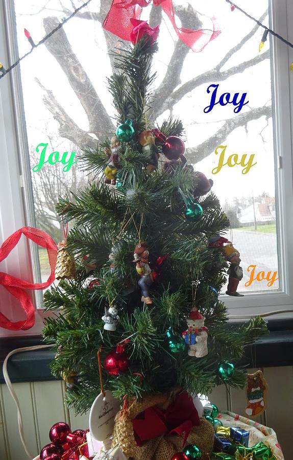 Christmas tree Joy Photograph by Vincent Cricchio