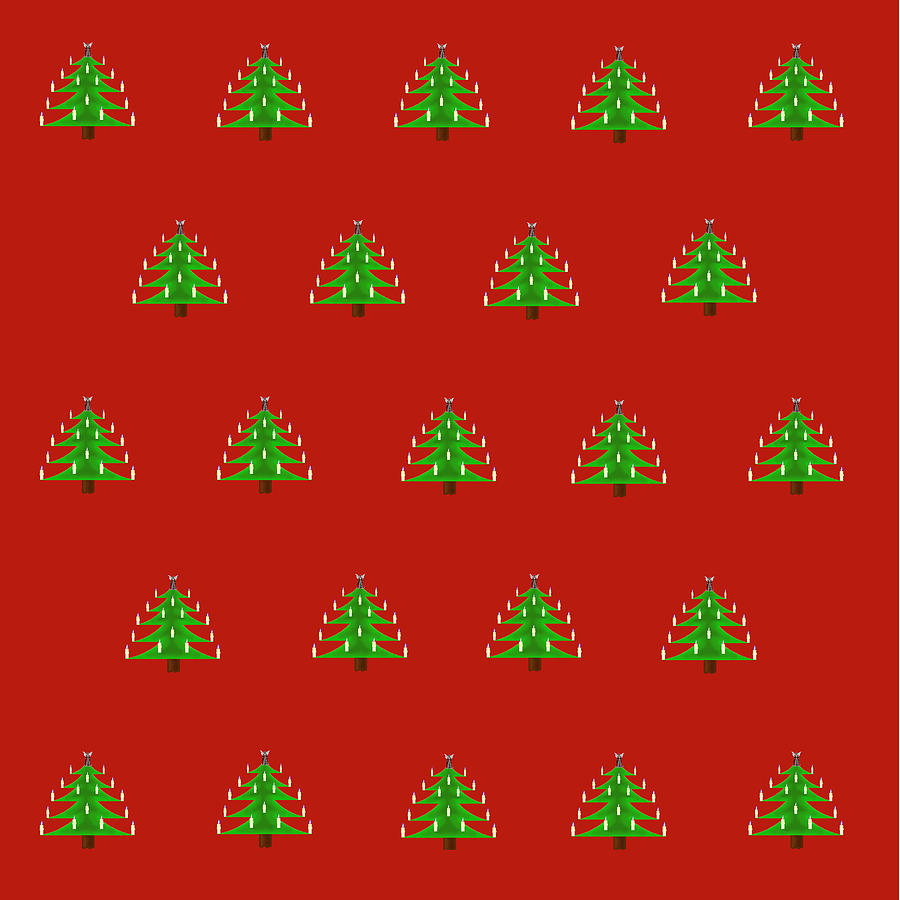 Christmas Photograph - Christmas Trees by Paul Cullen Christmas Photograph - Christmas Trees by Paul Cullen
