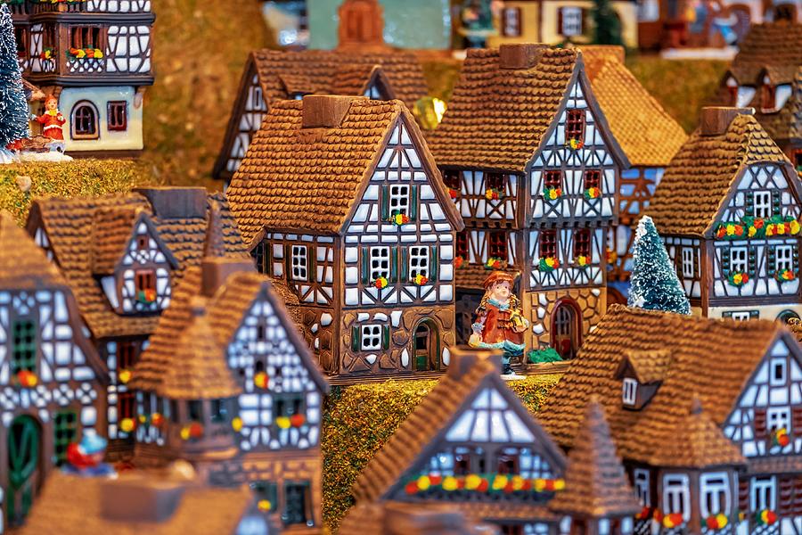 Christmas Village Digital Art by James Inlow