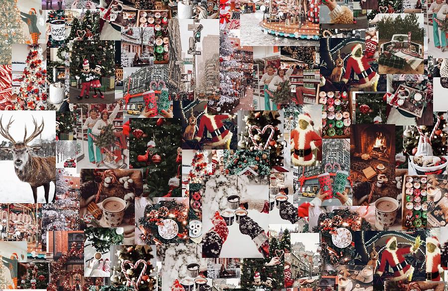 Christmas wallpaper/screensaver Digital Art by Laney Price - Fine Art ...